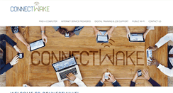 Desktop Screenshot of connectwake.org